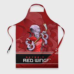 Фартук кулинарный Detroit Red Wings, цвет: 3D-принт