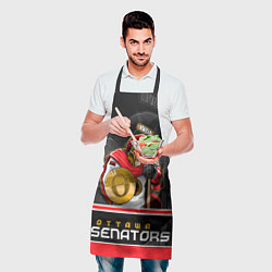 Фартук кулинарный Ottawa Senators, цвет: 3D-принт — фото 2