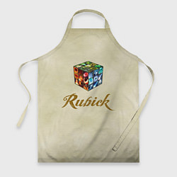 Фартук кулинарный Rubick's Cube, цвет: 3D-принт