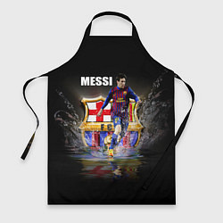Фартук кулинарный Messi FCB, цвет: 3D-принт