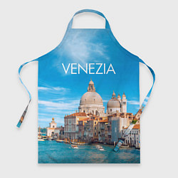 Фартук кулинарный Венеция - архитектура, цвет: 3D-принт