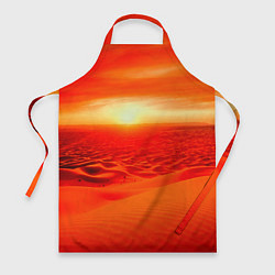 Фартук кулинарный Пустыня, цвет: 3D-принт