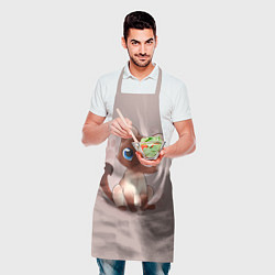 Фартук кулинарный Киска, цвет: 3D-принт — фото 2