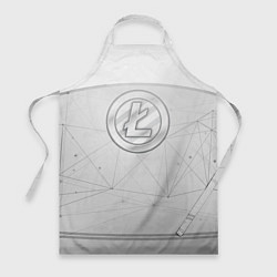 Фартук кулинарный Litecoin LTC, цвет: 3D-принт