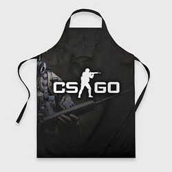 Фартук кулинарный CS:GO SWAT, цвет: 3D-принт