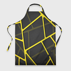 Фартук кулинарный Желтая сетка, цвет: 3D-принт