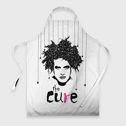 Фартук кулинарный The Cure - portrait Robert Smith, цвет: 3D-принт