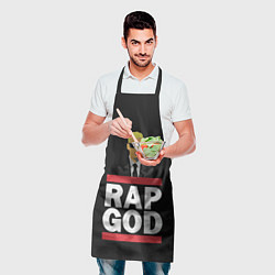 Фартук кулинарный Rap God Eminem, цвет: 3D-принт — фото 2