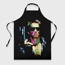 Фартук кулинарный Terminator Art, цвет: 3D-принт