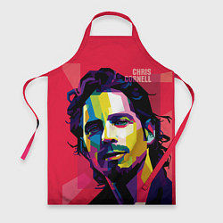 Фартук кулинарный Chris Cornell Art, цвет: 3D-принт