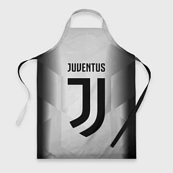 Фартук кулинарный FC Juventus: Silver Original, цвет: 3D-принт