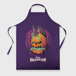 Фартук кулинарный Happy Halloween, цвет: 3D-принт