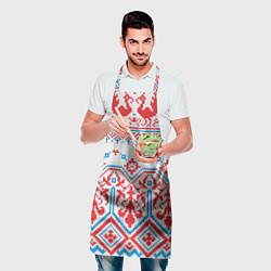 Фартук кулинарный Старославянский узор, цвет: 3D-принт — фото 2