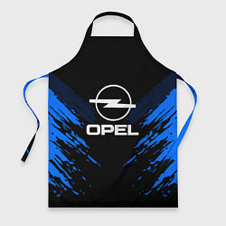 Фартук кулинарный Opel: Blue Anger, цвет: 3D-принт