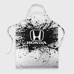 Фартук кулинарный Honda: Black Spray, цвет: 3D-принт