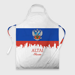 Фартук кулинарный Altai: Russia, цвет: 3D-принт