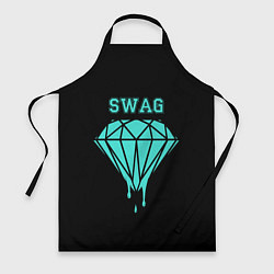 Фартук кулинарный Swag diamond, цвет: 3D-принт