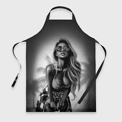 Фартук кулинарный Trap Girl, цвет: 3D-принт