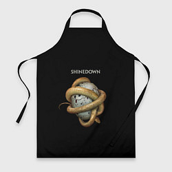 Фартук кулинарный Shinedown: Threat To Survival, цвет: 3D-принт