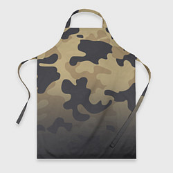 Фартук кулинарный Camouflage Khaki, цвет: 3D-принт