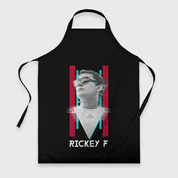 Фартук кулинарный Rickey F: Glitch, цвет: 3D-принт