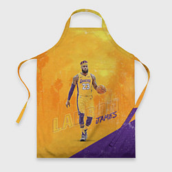 Фартук кулинарный LeBron James: NBA Star, цвет: 3D-принт