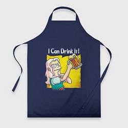 Фартук кулинарный I Can Drink It!, цвет: 3D-принт