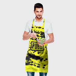 Фартук кулинарный PUBG: Yellow Stained, цвет: 3D-принт — фото 2