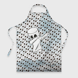 Фартук кулинарный Marshmello DAB, цвет: 3D-принт