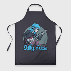 Фартук кулинарный Sally Face: Rock, цвет: 3D-принт