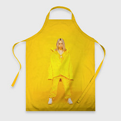 Фартук кулинарный Billie Eilish, цвет: 3D-принт