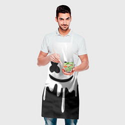 Фартук кулинарный MELLO BLACK x WHITE, цвет: 3D-принт — фото 2