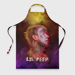 Фартук кулинарный Lil Peep ART, цвет: 3D-принт