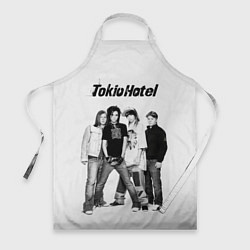 Фартук кулинарный Tokio Hotel pop rock band, цвет: 3D-принт