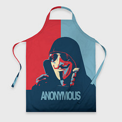 Фартук Anonymous поп арт мем