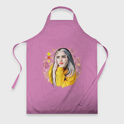 Фартук Billie Eilish Pink Art