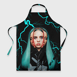 Фартук кулинарный BILLIE EILISH, цвет: 3D-принт