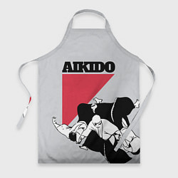 Фартук кулинарный Aikido, цвет: 3D-принт