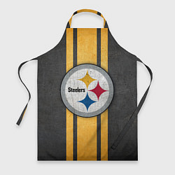 Фартук кулинарный Pittsburgh Steelers, цвет: 3D-принт