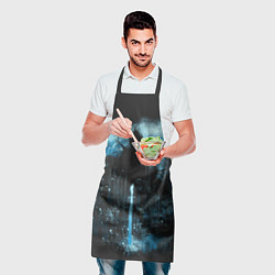 Фартук кулинарный Ктулху, цвет: 3D-принт — фото 2