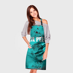 Фартук кулинарный Lil Peep, цвет: 3D-принт — фото 2