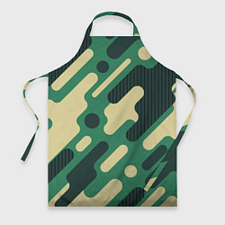 Фартук кулинарный Военный камуфляж, цвет: 3D-принт