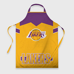 Фартук кулинарный Los Angeles Lakers, цвет: 3D-принт