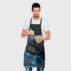 Фартук кулинарный Roblox Neon Hex, цвет: 3D-принт — фото 2