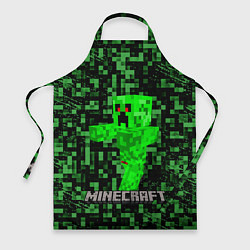 Фартук кулинарный MINECRAFT CREEPER, цвет: 3D-принт