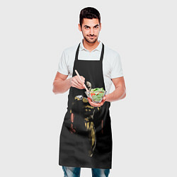Фартук кулинарный One punch man Ванпанчмен, цвет: 3D-принт — фото 2