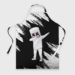 Фартук кулинарный Marshmello, цвет: 3D-принт