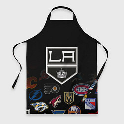 Фартук кулинарный NHL Los Angeles Kings, цвет: 3D-принт