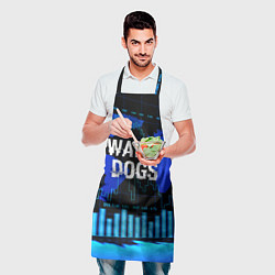 Фартук кулинарный Watch Dogs, цвет: 3D-принт — фото 2