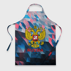 Фартук кулинарный RUSSIA, цвет: 3D-принт
